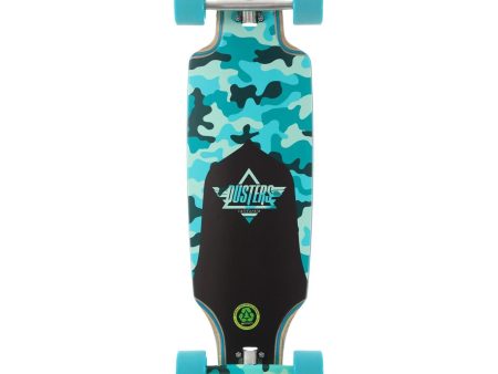 DUSTERS CHANNEL DRAGONFLY 34  LONGBOARD TEAL For Discount