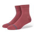 STANCE SOCKS QUARTER BLACK REBEL ROSE MEDIUM Supply