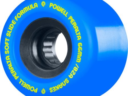 POWELL PERALTA SNAKES 66MM 82A BLUE on Sale