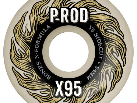 BONES X-FORMULA P-ROD V5 SIDECUT 54MM 95A Hot on Sale