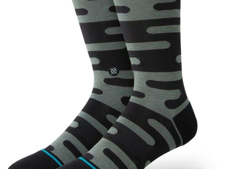 STANCE SOCKS LINDGREN BLACK LARGE Cheap