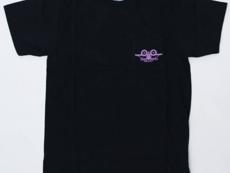 SMA NATAS 1ST DECK POCKET T-SHIRT BLACK Cheap