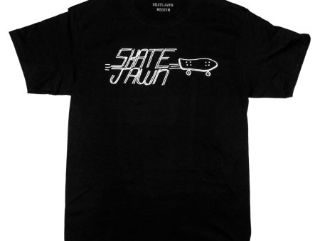 SKATE JAWN CRUISER TEE BLACK Supply