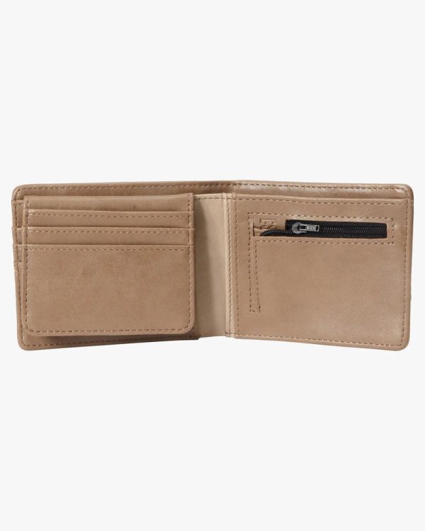 Dimension Faux Leather Bi-Fold Wallet Hot on Sale