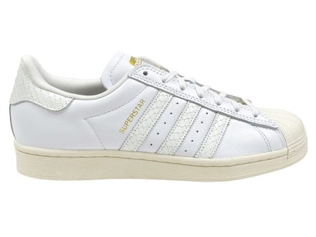 ADIDAS SUPERSTAR ADV WHITE   GOLD on Sale