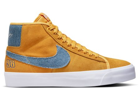 NIKE SB BLAZER MID PRO GT UNIVERSITY GOLD   GAME ROYAL Fashion