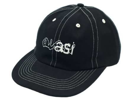 QUASI LOWERCASE HAT BLACK Discount