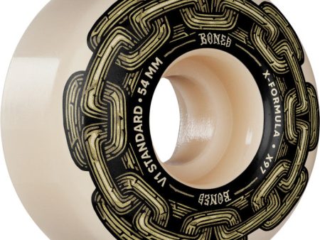 BONES X-FORMULA V1 STANDARD 54MM 97A GOLD CHAIN For Cheap