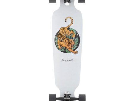 LANDYACHTZ BATTLE AXE PAPER TIGER LONGBOARD on Sale