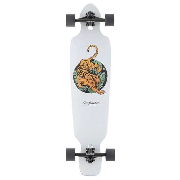 LANDYACHTZ BATTLE AXE PAPER TIGER LONGBOARD on Sale