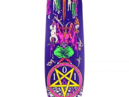 101 NATAS KAUPAS DEVIL WORSHIP REISSUE NEON 9.625 For Cheap