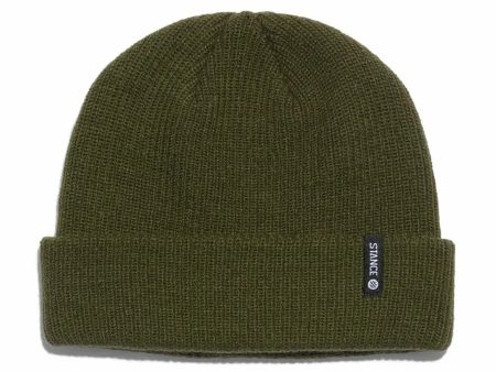 STANCE ICON 2 SHALLOW BEANIE OLIVE Online Sale