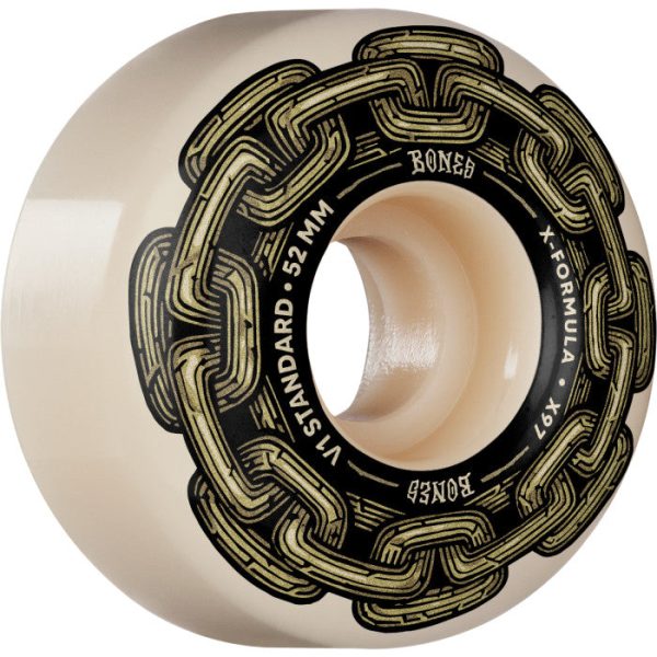 BONES X-FORMULA V1 STANDARD 52MM 97A GOLD CHAIN Cheap