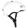 S1 LIFER WHITE GLOSS W  CHECKERS HELMET For Discount