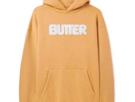 BUTTER GOODS ROUNDED LOGO HOODIE SORBET Online