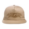 THRASHER x ANTI HERO MAG BANNER SNAPBACK HAT KHAKI For Discount