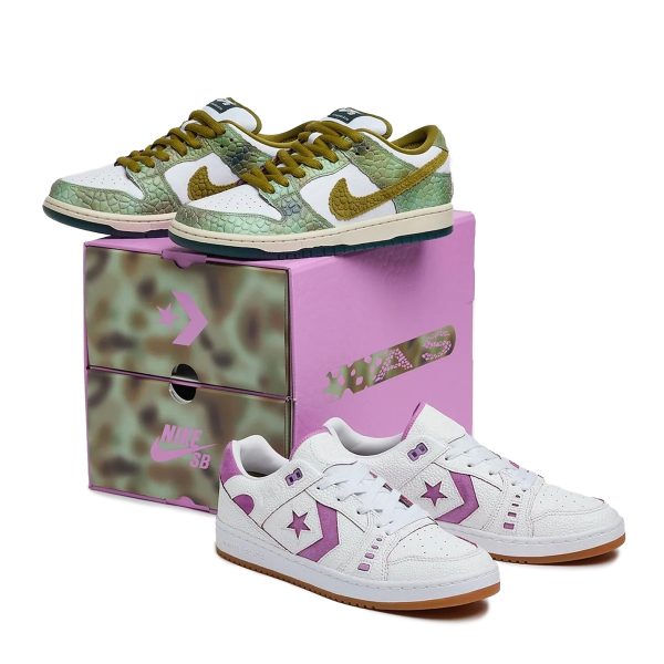 *Raffle Winner* NIKE SB X CONVERSE CONS  CHAMELEON  DOUBLE BOX Cheap