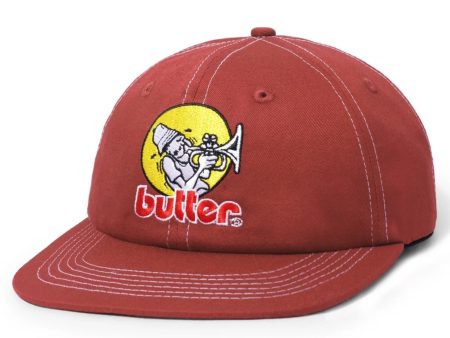 BUTTER GOODS BRASS 6 PANEL CAP WASHED CLAY Hot on Sale