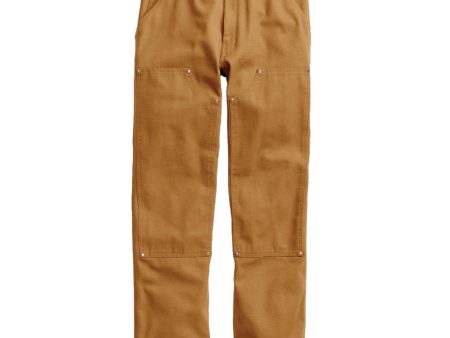 DICKIES DOUBLE FRONT DUCK PANT STONEWASHED BROWN Discount