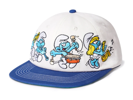 BUTTER GOODS X THE SMURFS BAND CAP CREAM   ROYAL Online