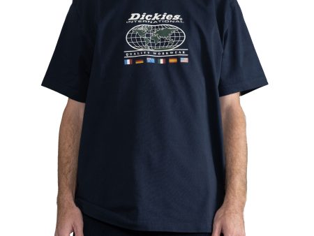 DICKIES JAKE HAYES GRAPHIC TEE NAVY Hot on Sale