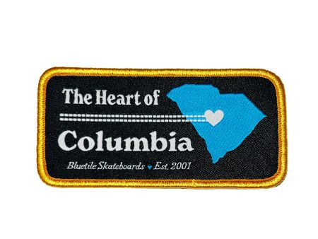 BLUETILE HEART OF COLUMBIA PATCH For Discount