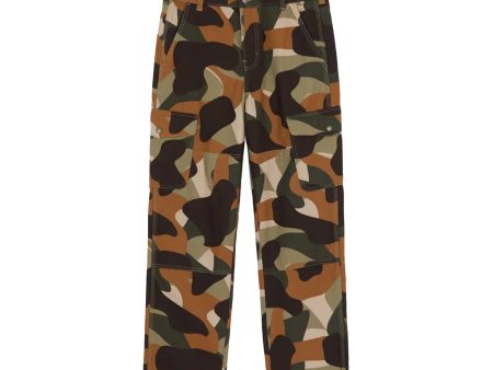 DICKIES CAMO PRINT DUCK CARGO PANT IMPERIAL GREEN Online Hot Sale