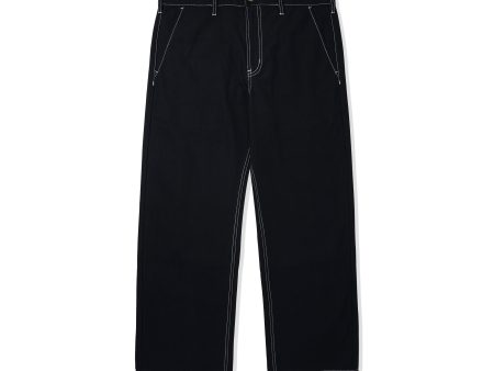 BUTTER GOODS HERRINGBONE PANT BLACK Online