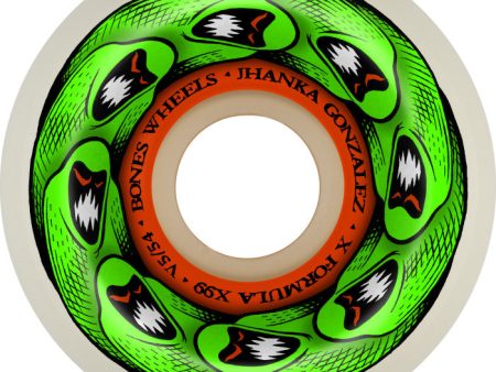 BONES X-FORMULA V5 SIDECUT 54MM 99A JHANKA MONITO & MAT Sale