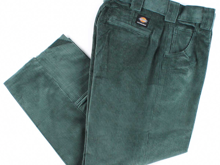 DICKIES FRANKY V LINCOLN GREEN CORDUROY DOUBLE KNEE Fashion