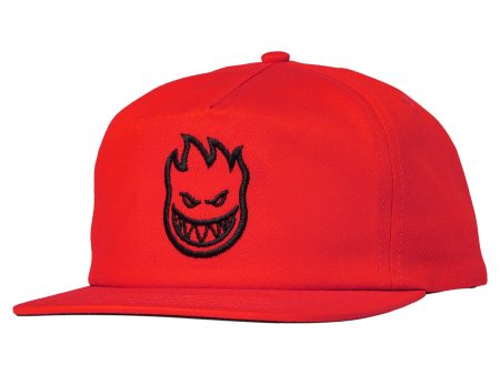 SPITFIRE BIGHEAD SNAPBACK RED   BLACK Supply