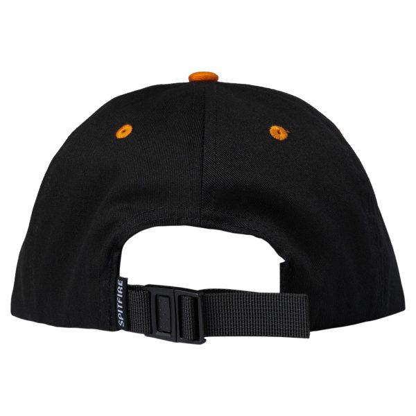 SPITFIRE LIL BIGHEAD STRAPBACK BLACK   ORANGE on Sale