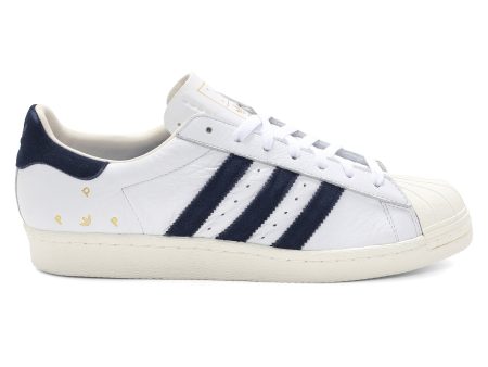 ADIDAS X POP TRADING CO. SUPERSTAR ADV WHITE NAVY Discount