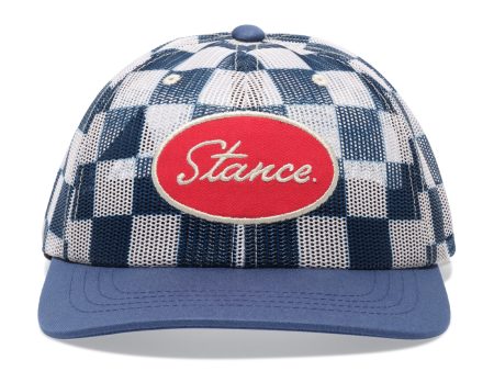 STANCE STANDARD ADJUSTABLE MESH CAP CHECKER Fashion