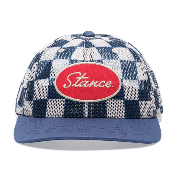 STANCE STANDARD ADJUSTABLE MESH CAP CHECKER Fashion