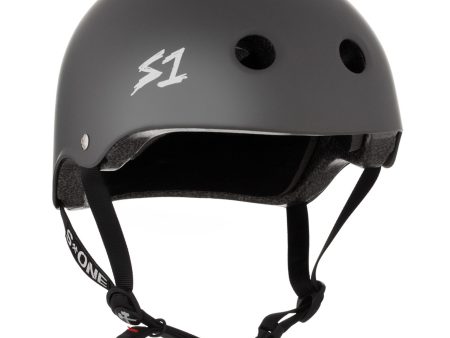 S1 LIFER DARK GREY MATTE HELMET Online Sale