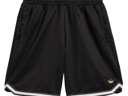 ADIDAS TYSHAWN B BALL SHORTS BLACK   WHITE Online Hot Sale