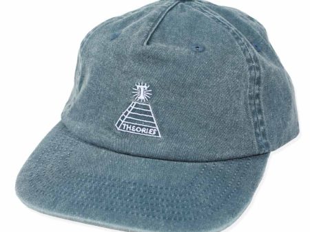 THEORIES SCRIBBLE DENIM STRAPBACK HAT Cheap