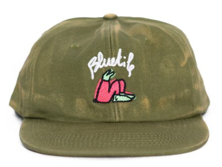 BLUETILE X LUCAS BEAUFORT HAT FADED OLIVE Online Hot Sale