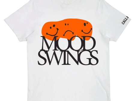 917 MOOD SWINGS TEE WHITE Sale