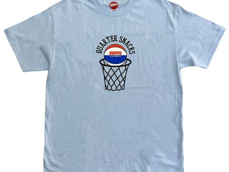 HOPPS X QUARTER SNACKS STREET COMPOSITE TEE LIGHT BLUE Discount