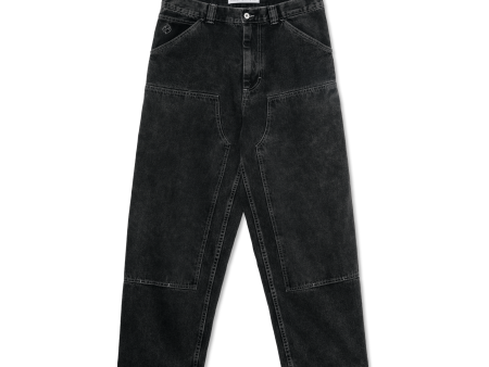 POLAR BIG BOY DOUBLE KNEE WORK PANT PITCH BLACK Online Hot Sale