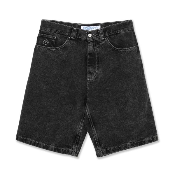 POLAR BIG BOY SHORTS DEMIN SILVER BLACK Fashion