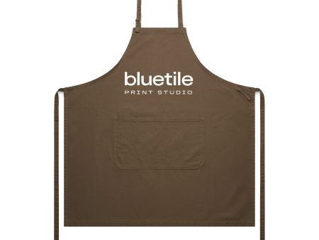 BLUETILE PRINT STUDIO CANVAS APRON WALNUT Sale