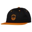 SPITFIRE LIL BIGHEAD STRAPBACK BLACK   ORANGE on Sale