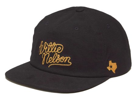 BRIXTON WILLIE NELSON SNAPBACK BLACK Cheap