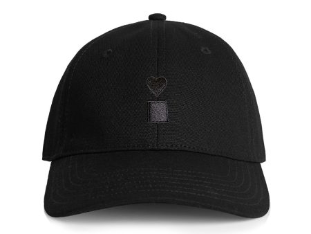 BLUETILE STACKED LOGO CANVAS HAT BLACK Sale