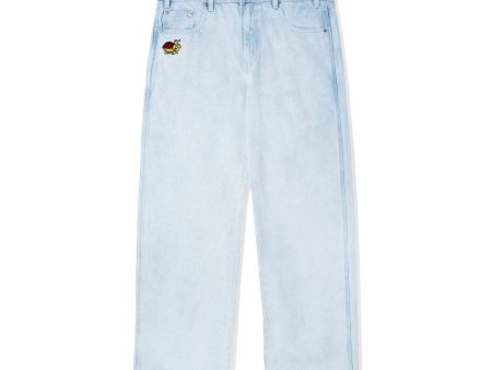 BUTTER GOODS BUG DENIM PANT LIGHT BLUE Sale