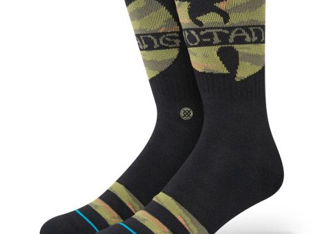 STANCE SOCKS CLAN IN DA FRONT BLACK LARGE Supply