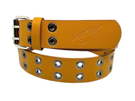 LOOSEY GROMMET BELT CAMEL Online Sale